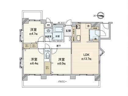 間取図(平面図)