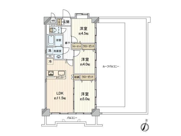 間取図(平面図)