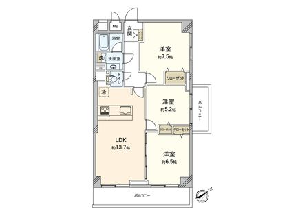 間取図(平面図)