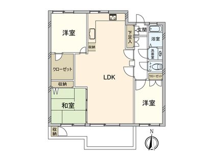 間取図(平面図)