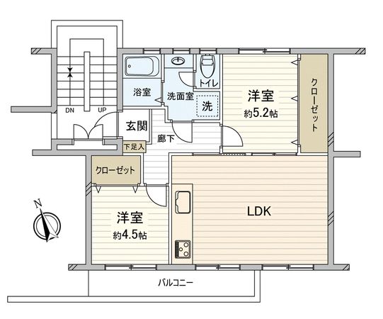 滝山団地3街区 間取図(平面図) 滝山団地3街区 間取図(平面図)