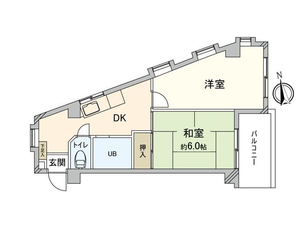 ビッグ武蔵野東大和PARTⅡ 間取図(平面図) ビッグ武蔵野東大和PARTⅡ 間取図(平面図)