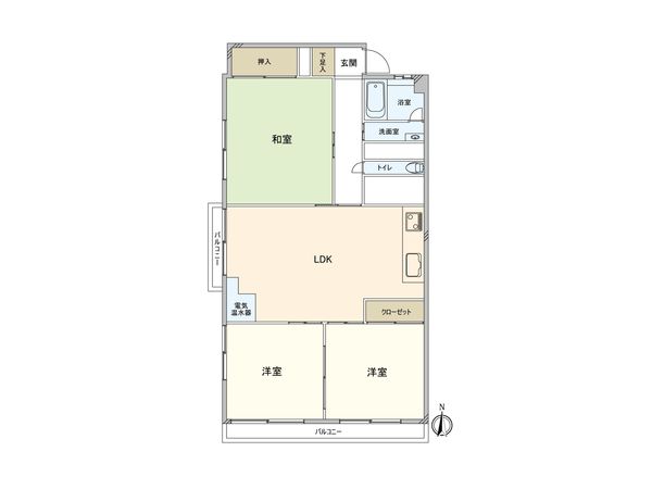 マンションオノ 間取図(平面図) マンションオノ 間取図(平面図)