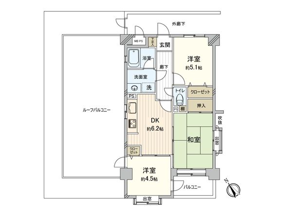 間取図(平面図)