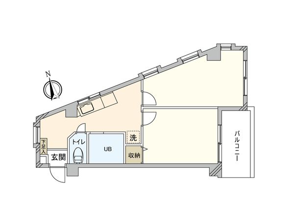 ビッグ武蔵野東大和パートⅡ 間取図(平面図) 間取図(平面図)