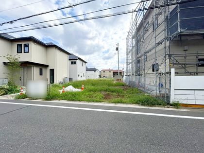 練馬区高松6丁目 土地 17号地 前面道路含む外観