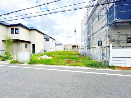 練馬区高松6丁目 土地 17号地 前面道路含む外観