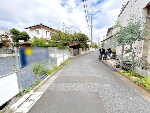 練馬区石神井町7丁目 土地 2区画 前面道路含む外観 練馬区石神井町7丁目 土地 2区画 前面道路含む外観