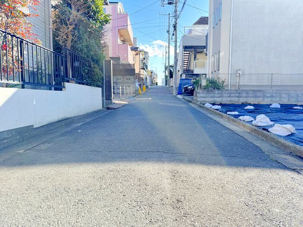練馬区南田中3丁目 土地 1区画 前面道路含む外観 練馬区南田中3丁目 土地 1区画 前面道路含む外観