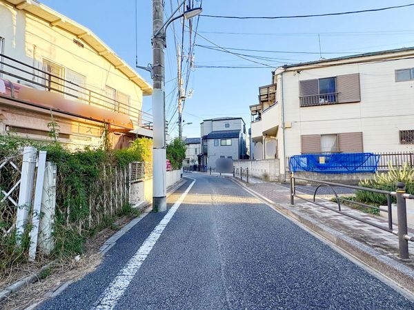 練馬区高野台3丁目 土地 前面道路含む外観 練馬区高野台3丁目 土地 前面道路含む外観