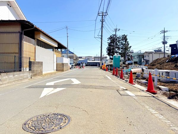 練馬区大泉町2丁目 土地 A区画 前面道路含む外観 練馬区大泉町2丁目 土地 A区画 前面道路含む外観
