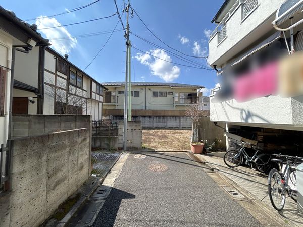練馬区高野台5丁目 土地 前面道路含む外観 練馬区高野台5丁目 土地 前面道路含む外観
