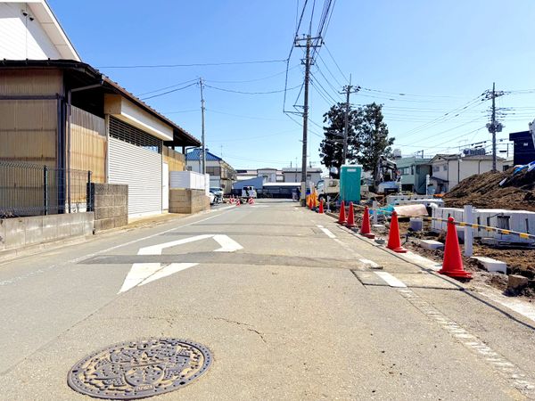 練馬区大泉町2丁目 土地 D区画 前面道路含む外観 練馬区大泉町2丁目 土地 D区画 前面道路含む外観