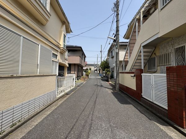 練馬区大泉学園町5丁目 土地 前面道路含む外観 練馬区大泉学園町5丁目 土地 前面道路含む外観