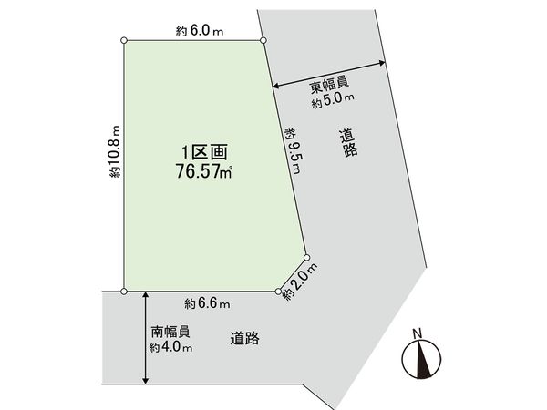 練馬区石神井台1丁目 土地 区画図 練馬区石神井台1丁目 土地 区画図