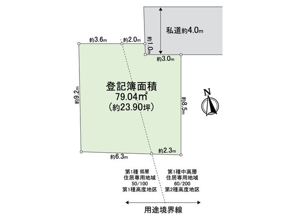 区画図