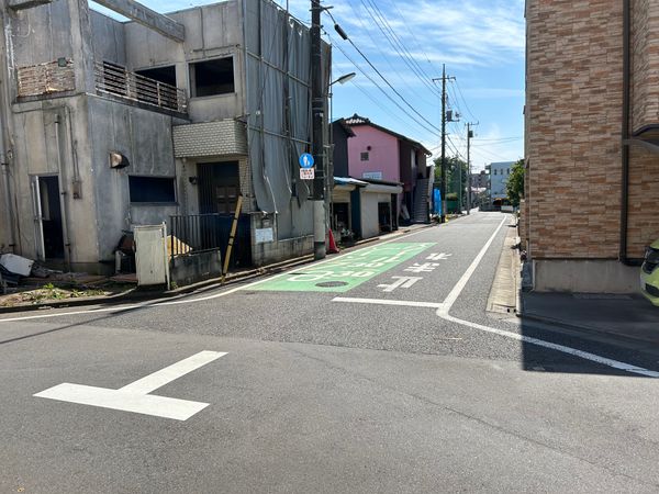練馬区南田中4丁目 土地 前面道路含む外観 練馬区南田中4丁目 土地 前面道路含む外観