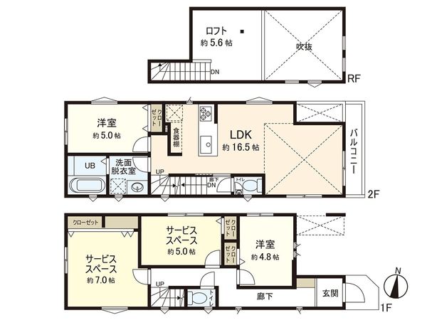 間取図(平面図)