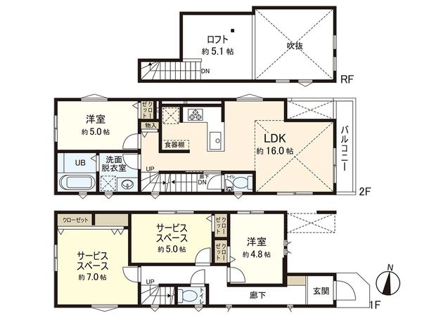 間取図(平面図)