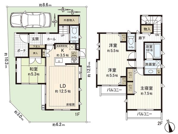 間取図(平面図)