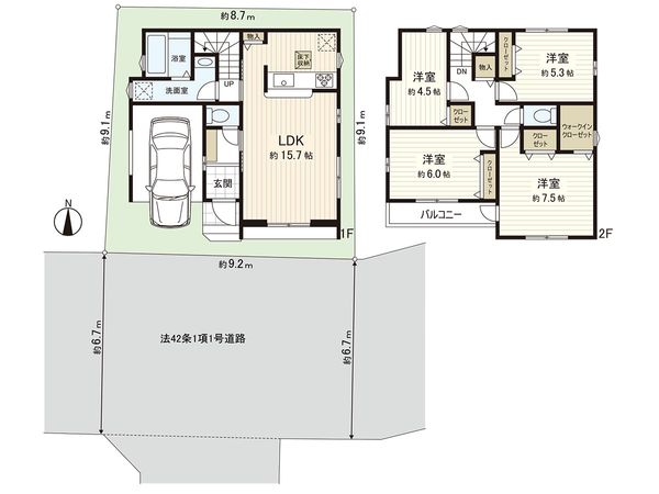 間取図(平面図)