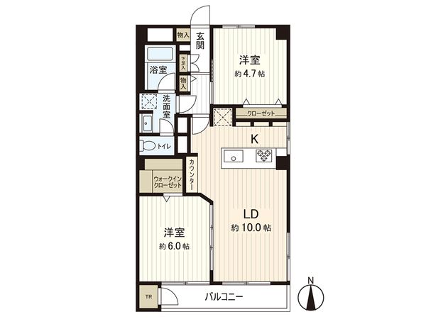 富士見台マンション 間取図(平面図) 間取図(平面図)