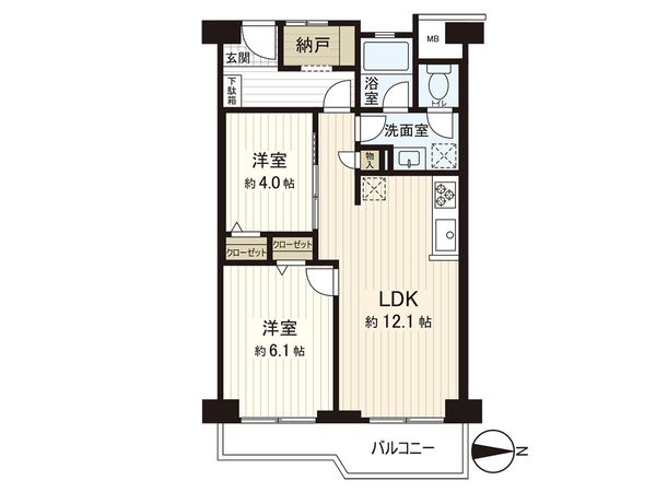 間取図(平面図)