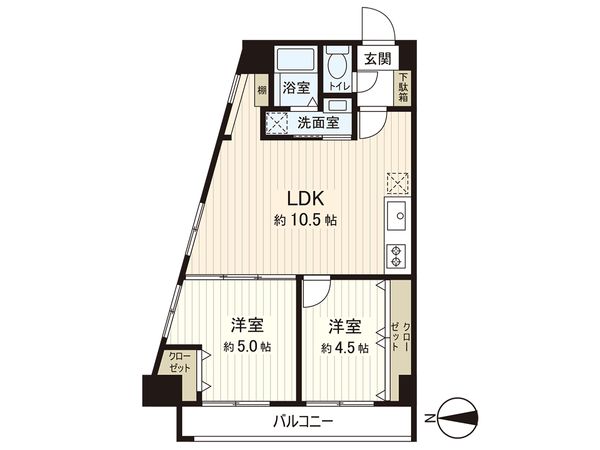 富士見台永谷コーポラス 間取図(平面図) 間取図(平面図)