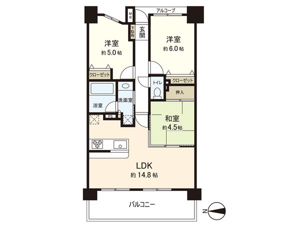 レーベンリヴァーレタワー・ザ・テラス 間取図(平面図) レーベンリヴァーレタワー・ザ・テラス 間取図(平面図)