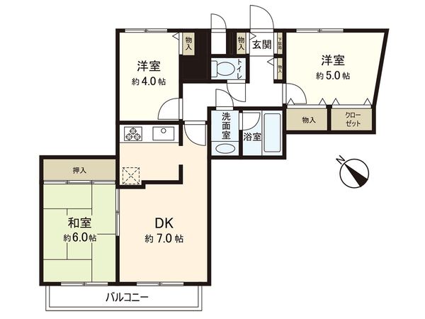 ヴェルティ石神井公園 間取図(平面図) 間取図(平面図)