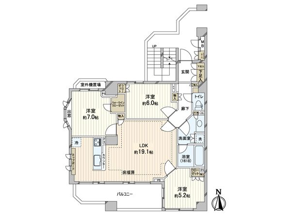 間取図(平面図)