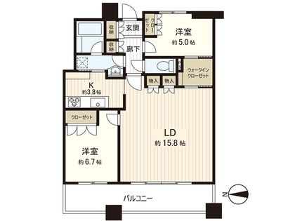 間取図(平面図)