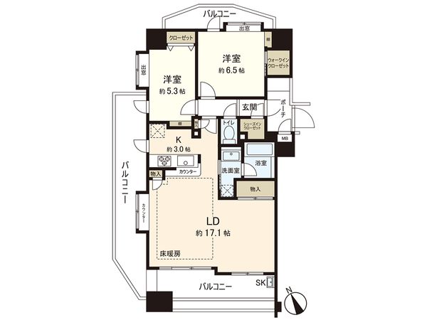 間取図(平面図)