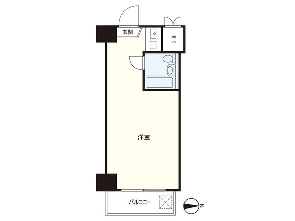 グランヴェル石神井公園 間取図(平面図) 間取図(平面図)