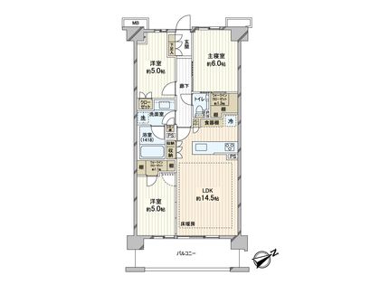 間取図(平面図)