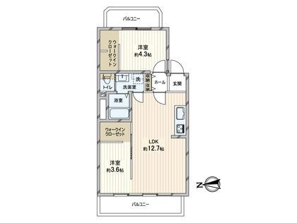 間取図(平面図)