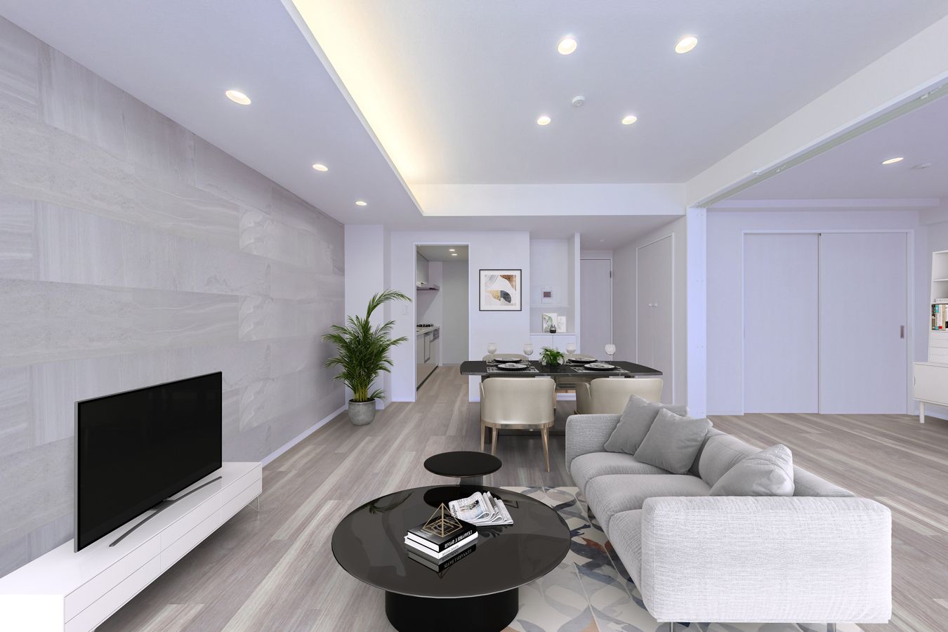 アールヴェール杉並今川 リビング リビング