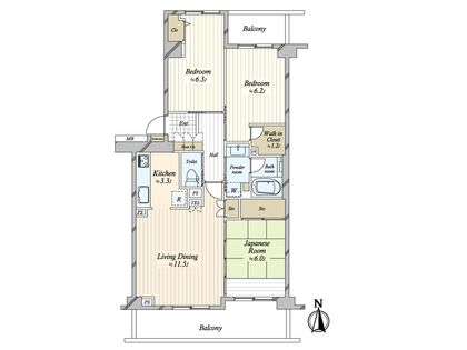 間取図(平面図)