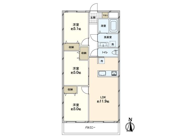 エンゼルハイム石神井公園 弐番館 間取図(平面図) エンゼルハイム石神井公園 弐番館 間取図(平面図)