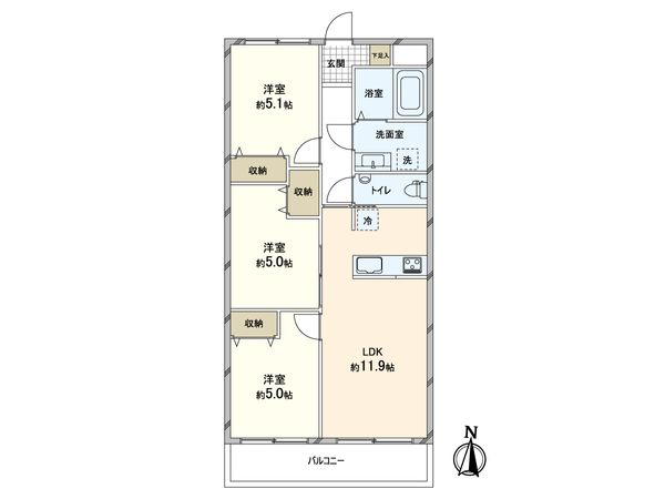 エンゼルハイム石神井公園 弐番館 間取図(平面図) エンゼルハイム石神井公園 弐番館 間取図(平面図)