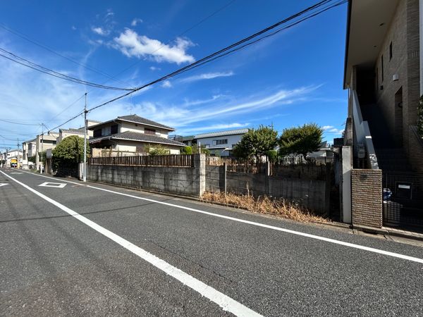練馬区東大泉3丁目 土地 前面道路含む外観 練馬区東大泉3丁目 土地 前面道路含む外観