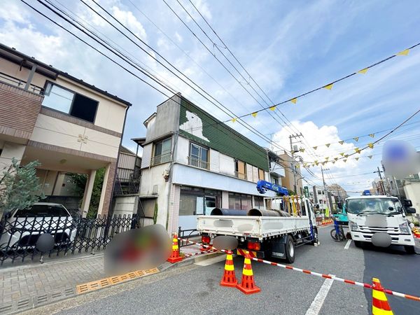 練馬区中村3丁目 古家付土地 土地写真