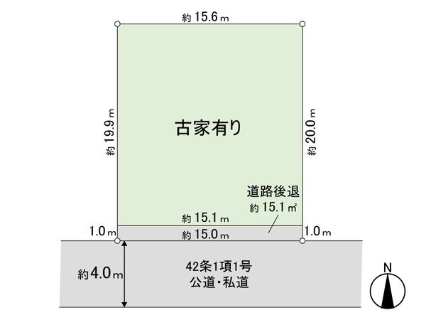 練馬区富士見台3丁目 土地 区画図 練馬区富士見台3丁目 土地 区画図