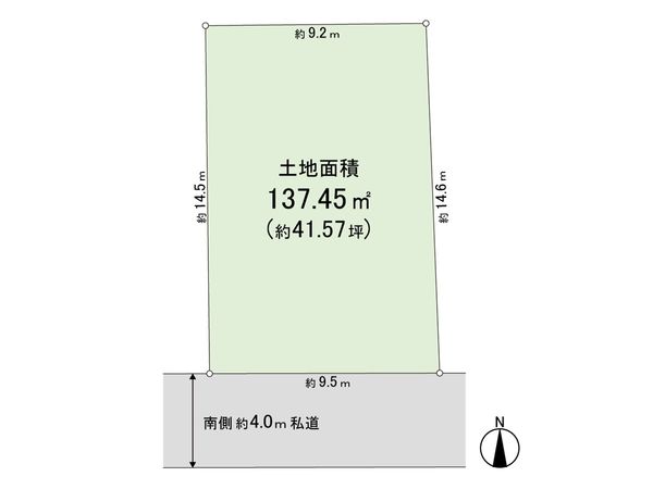 練馬区春日町1丁目 土地 区画図 練馬区春日町1丁目 土地 区画図