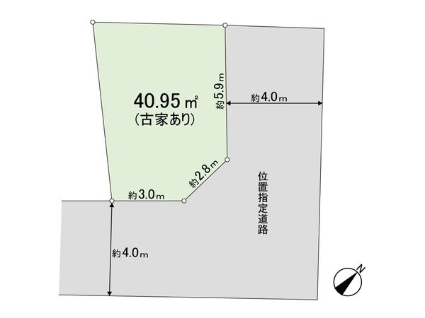 練馬区錦2丁目 土地 区画図 練馬区錦2丁目 土地 区画図