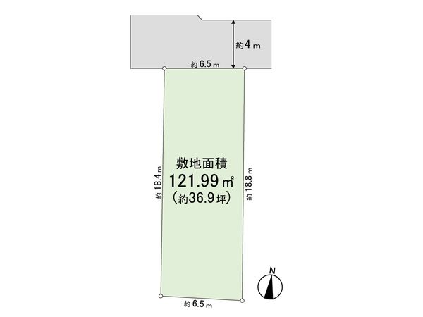 練馬区春日町5丁目 土地 区画図 区画図