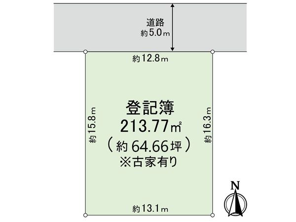 練馬区田柄1丁目 土地 区画図 練馬区田柄1丁目 土地 区画図