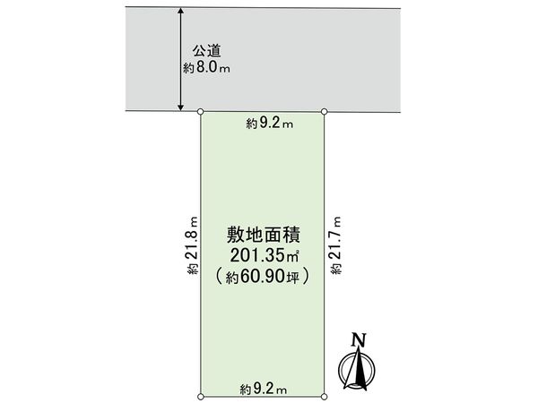 練馬区東大泉3丁目 土地 区画図