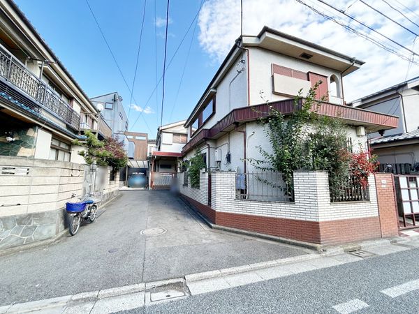 練馬区豊玉南三丁目 土地(古家付き) 前面道路含む外観 練馬区豊玉南三丁目 土地(古家付き) 前面道路含む外観