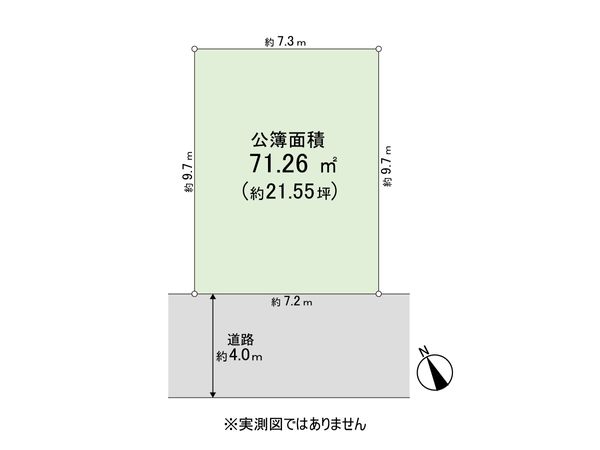 練馬区向山2丁目 土地 区画図 練馬区向山2丁目 土地 区画図